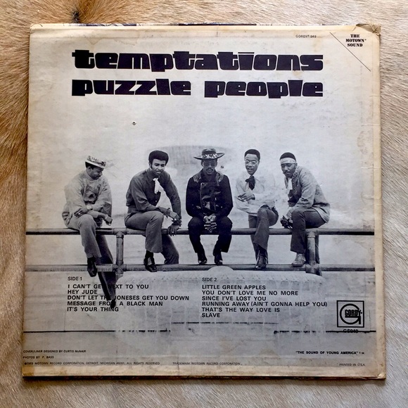 The Temptations - “Puzzle People” Vinyl LP - Picture 2 of 5